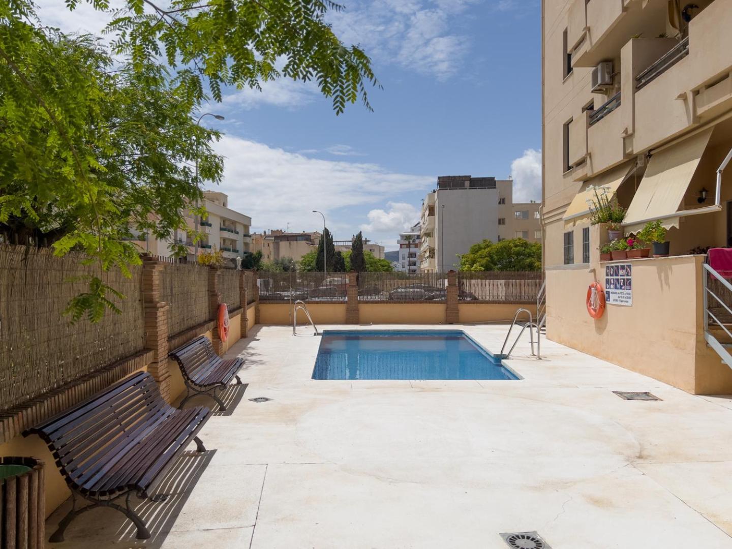 Apartamento Cala Bajo Nerja Bagian luar foto